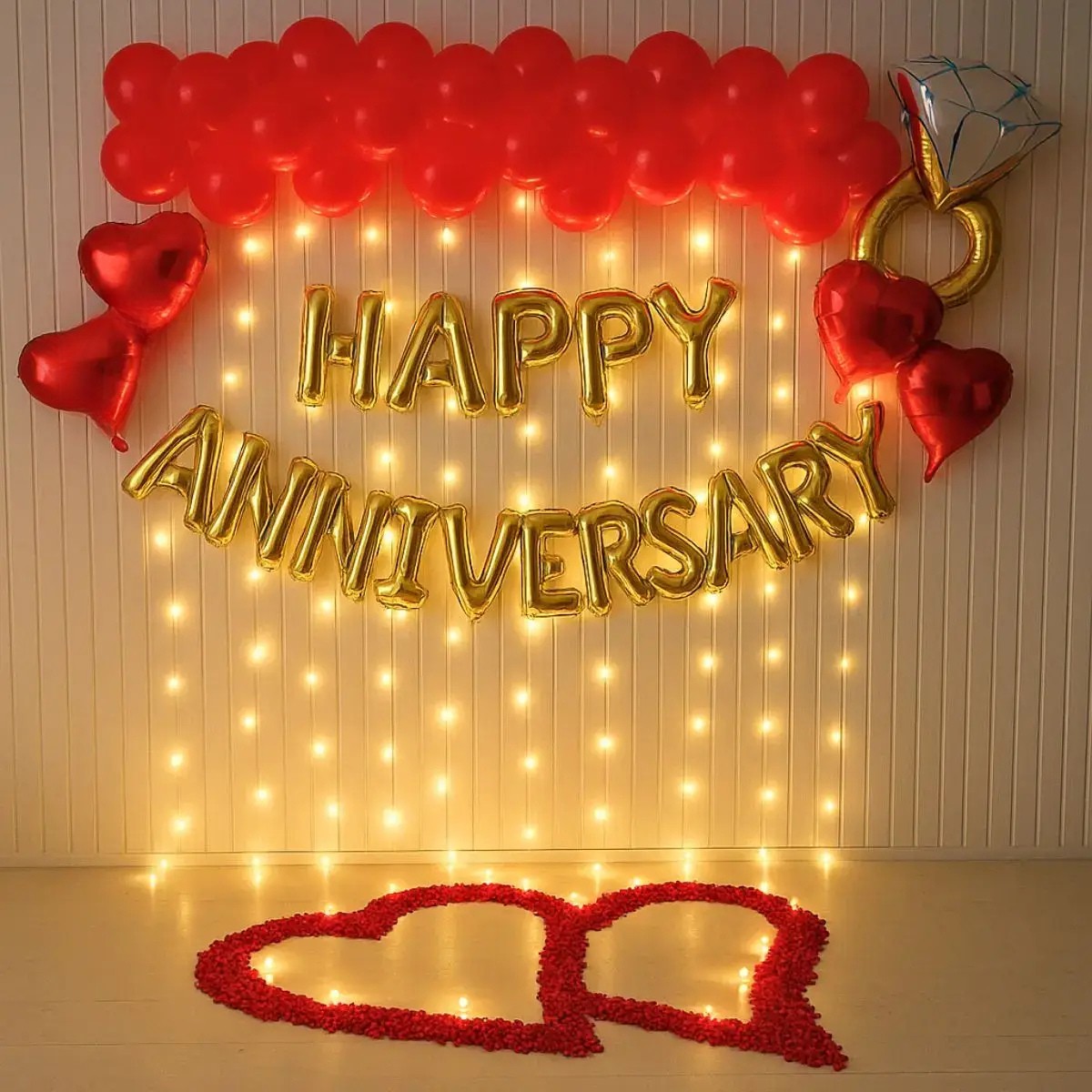 Unforgettable Anniversary Decoration