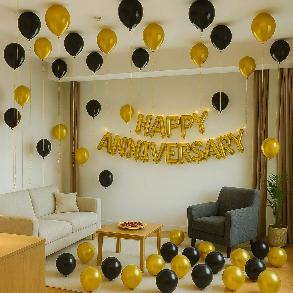 Elegant Anniversary Decoration